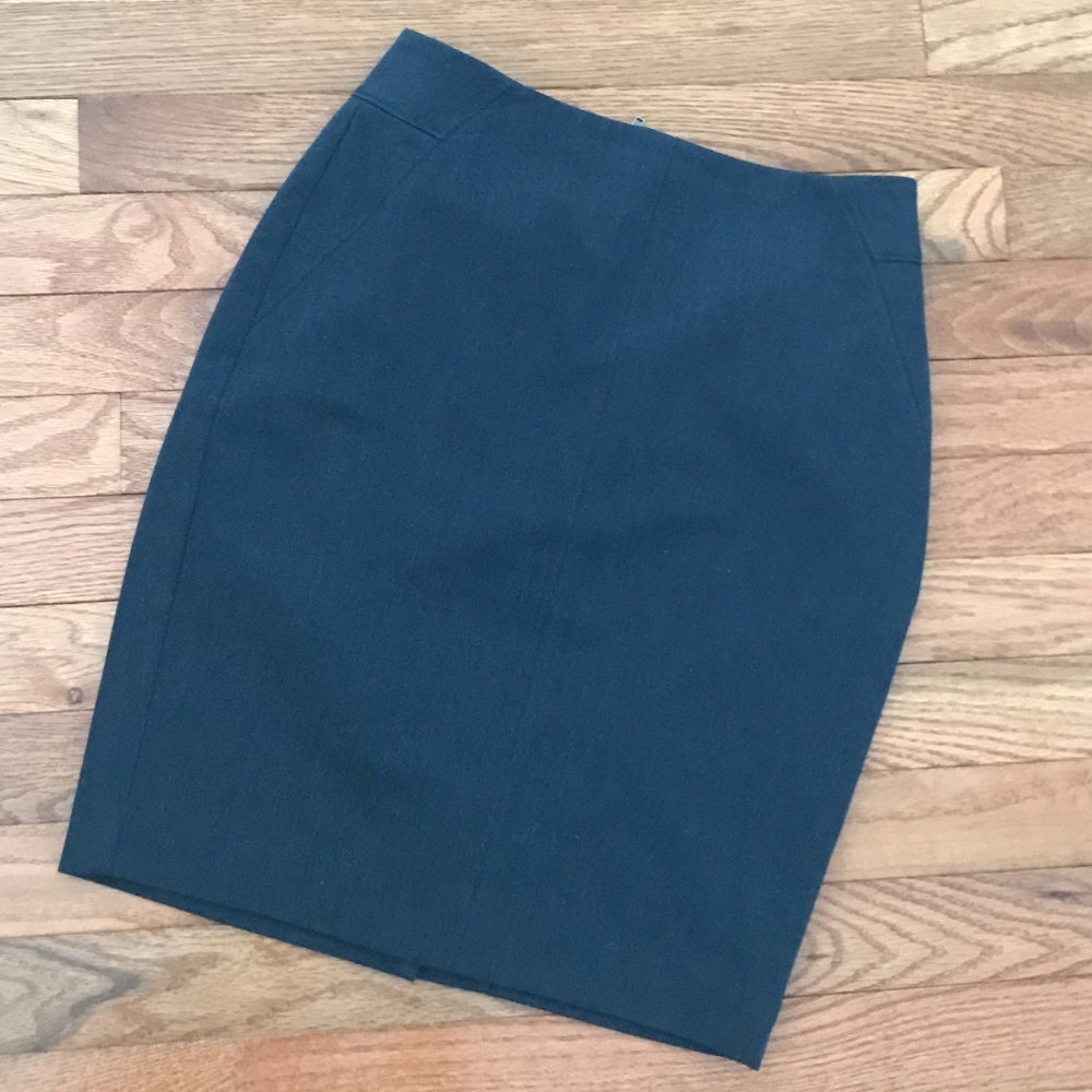 LOFT Navy Blue Pencil Skirt
